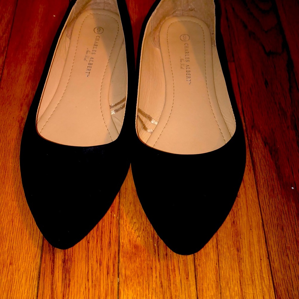 Black flats